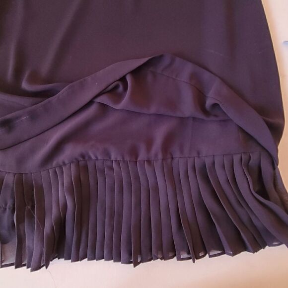 Banana Republic Navy Blue Sleeveless Pleated Tunic - Picture 9 of 11